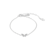 Load image into Gallery viewer, CU JEWELLERY BUTTERFLY BRACELET SILVER