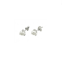 Load image into Gallery viewer, CU JEWELLERY SMALL STUD SILVER
