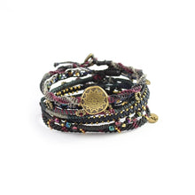 Load image into Gallery viewer, WAKAMI WOMENS EARTH BRACELET-7 STRANDS