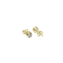 Load image into Gallery viewer, CU JEWELLERY CUBIC SMALL EARRINGS