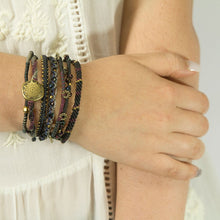 Load image into Gallery viewer, WAKAMI WOMENS EARTH BRACELET-7 STRANDS