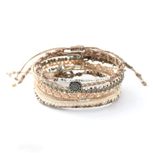 Load image into Gallery viewer, WAKAMI WOMENS EARTH BRACELET-7 STRANDS