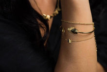 Load image into Gallery viewer, CU JEWELLERY ROOF BANGLE FLEX SILVER