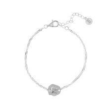 Load image into Gallery viewer, CU JEWELLERY TWO ELEPHANT BRACELET SILVER