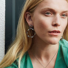 Load image into Gallery viewer, EDBLAD SWIRL ÖRHÄNGEN STEEL