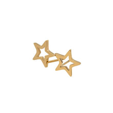 Load image into Gallery viewer, EDBLAD NOVA STUD EARRINGS GOLD