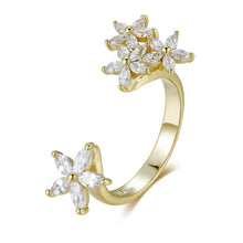 Load image into Gallery viewer, LA MAISON BAGATELLE FLOWER RING GOLD