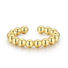 Load image into Gallery viewer, PANTOLIN BAGATELLE  BEAD RING GOLD
