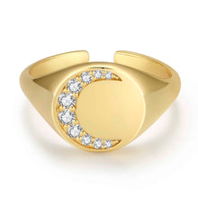 Load image into Gallery viewer, PANTOLIN BAGATELLE  LUNA RING GOLD