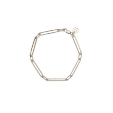 Load image into Gallery viewer, SYSTER P LINKS SQUARED BRACELET SILVER