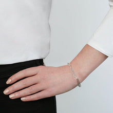 Load image into Gallery viewer, SYSTER P LINKS SQUARED ARMBAND SILVER