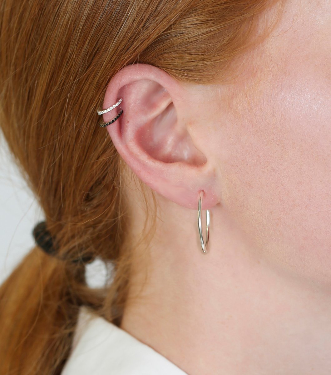 Mini cuff outlet earrings