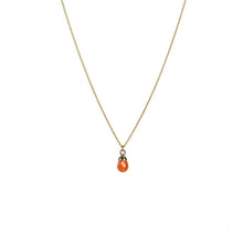 Load image into Gallery viewer, SYSTER P MINI TEARDROP NECKLACE GOLD