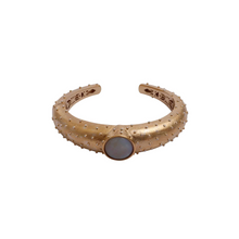 Load image into Gallery viewer, PANTOLIN OSTRICH OPAL BRACELET GOLD