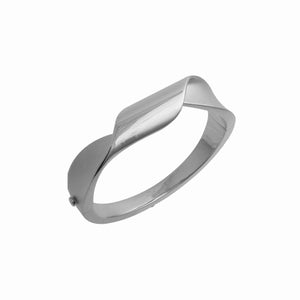 PANTOLIN ZEPHYR BANGLE BRACELET SILVER