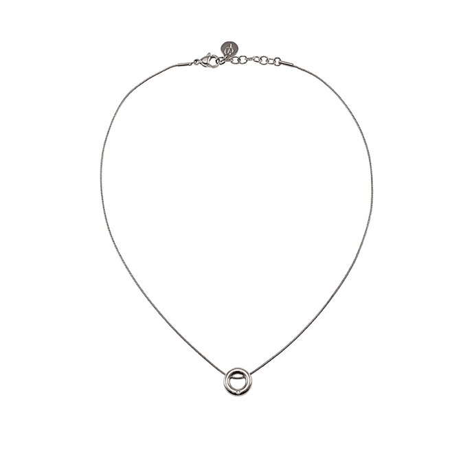 EDBLAD MARIE NECKLACE SHORT STEEL