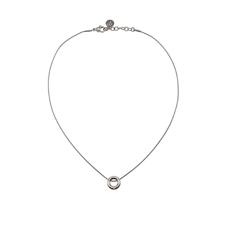 EDBLAD MARIE NECKLACE SHORT STEEL