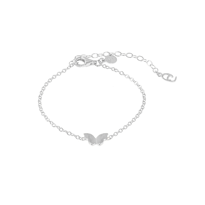 CU JEWELLERY BUTTERFLY BRACELET SILVER