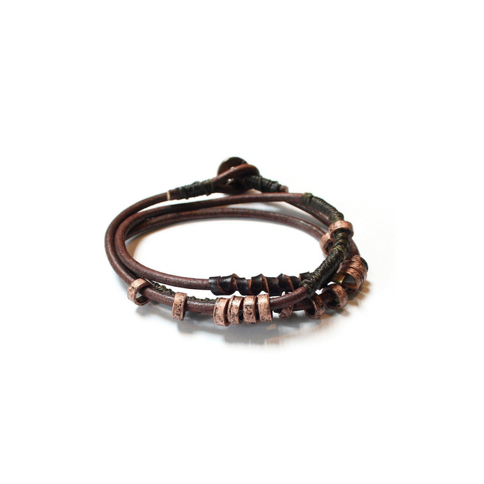 WAKAMI WRAP EARTH UNISEX BRACELET