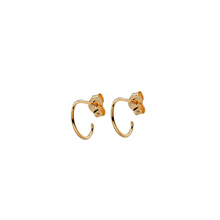 Load image into Gallery viewer, CU JEWELLERY TWO SMALL ROUND EAR GOLD