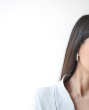Load image into Gallery viewer, LA TERRA SLIM BAR EARRINGS