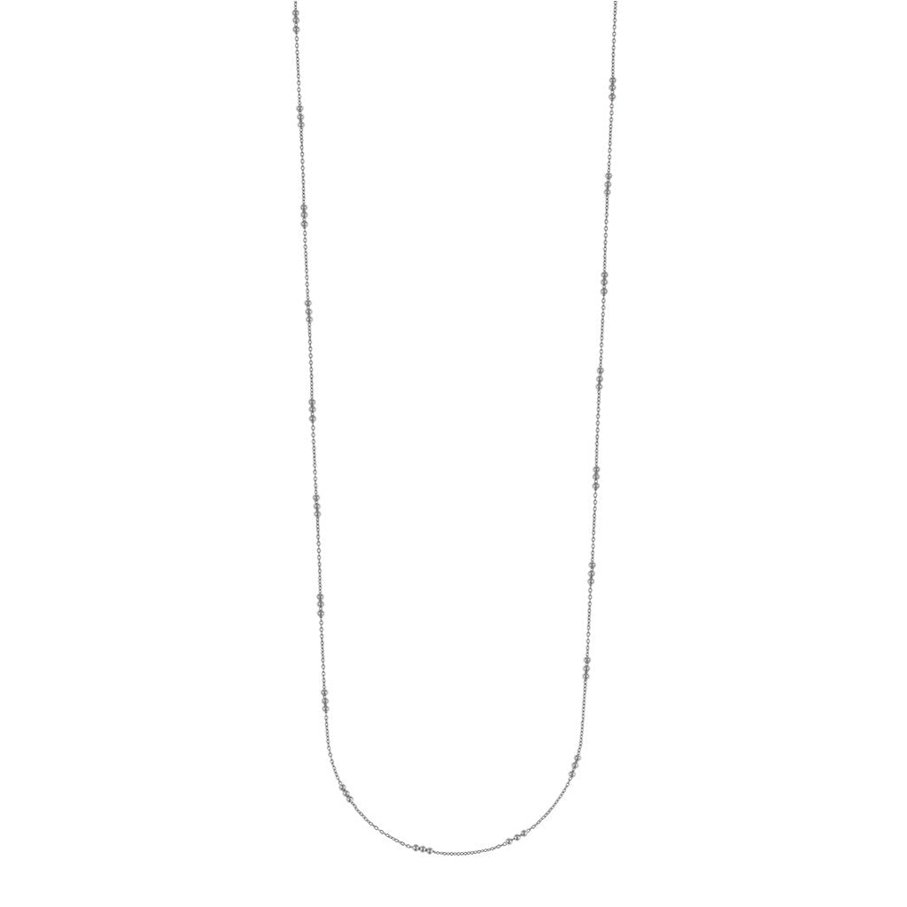 CU JEWELLERY SAINT LONG NECKLACE SILVER