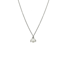 Load image into Gallery viewer, CU JEWELLERY PEARL NECKLACE SHORT SILVER
