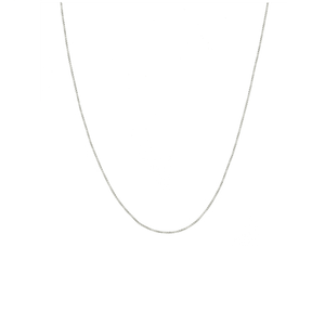CU JEWELLERY LETTERS SILVERKEDJA 3 LÄNGDER