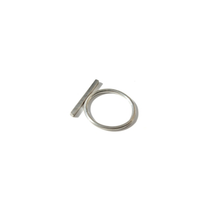 Load image into Gallery viewer, LA TERRA JEWELRY BAR RING SILVER