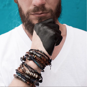 WAKAMI WRAP EARTH UNISEX BRACELET