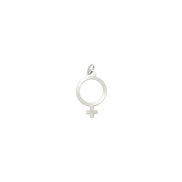 CU JEWELLERY VENUS CHARM ♀ BIG, SILVER