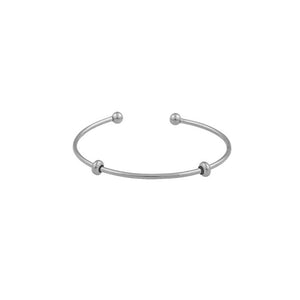 CU JEWELLERY LETTERS BERLOCKER SILVER