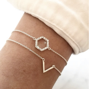 SYSTER P ARMBAND SILVER