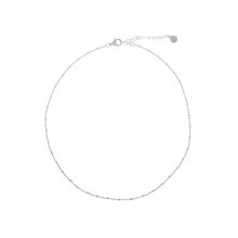 Load image into Gallery viewer, CU JEWELLERY TWO BEADED NECKLACE SILVER