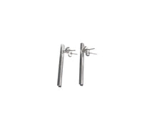 Load image into Gallery viewer, LA TERRA SLIM BAR EARRINGS