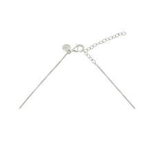 Load image into Gallery viewer, CU JEWELLERY LETTERS SILVERKEDJA 3 LÄNGDER