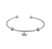 Load image into Gallery viewer, CU JEWELLERY LETTERS STAR SILVER