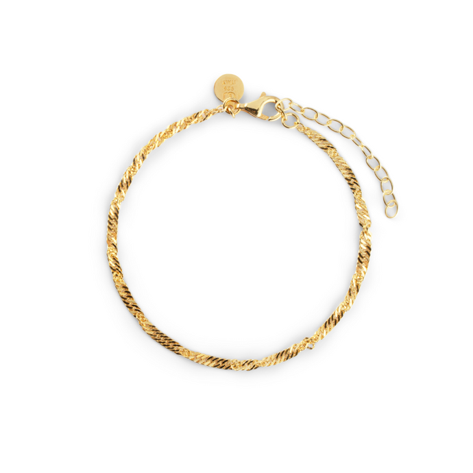 CU JEWELLERY LETTERS SINGAPORE BRACELET GOLD