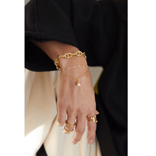 Load image into Gallery viewer, CU JEWELLERY PEARL BUBBLE BRACELET GOLD
