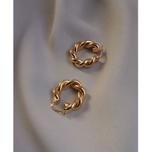 CU JEWELLERY VICTORY BIG TWIN EAR GOLD