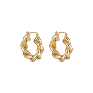 CU JEWELLERY VICTORY BIG TWIN EAR GOLD