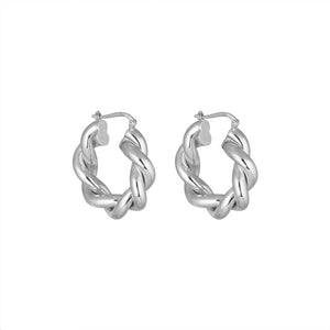 CU JEWELLERY VICTORY BIG TWIN EAR SILVER