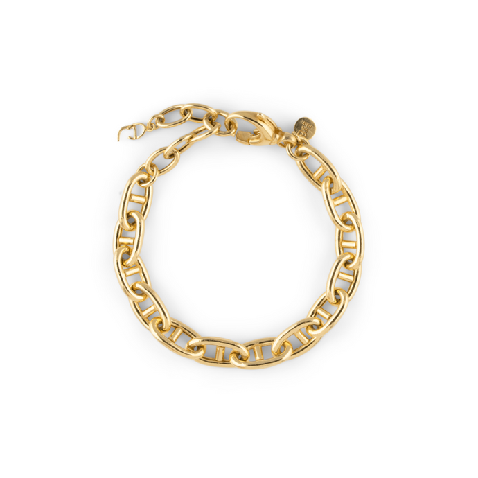 CU JEWELLERY VICTORY CHAIN BRACELET GOLD