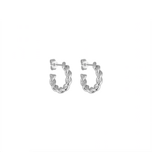Load image into Gallery viewer, CU JEWELLERY VICTORY SMALL TWIN EAR SILVER