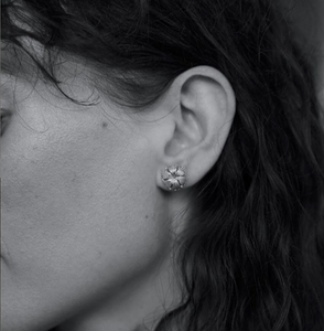 CU JEWELLERY GATSBY SMALL EAR SILVER