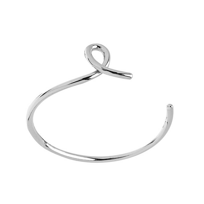 CU JEWELLERY LOOP BRACELET SILVER