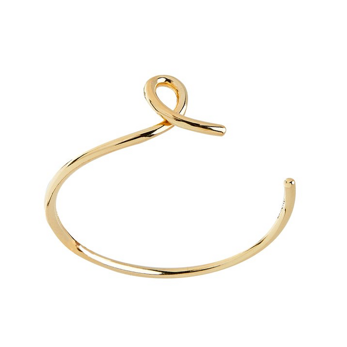 CU JEWELLERY LOOP BRACELET ARMBAND GOLD 