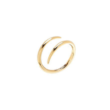 Load image into Gallery viewer, CU JEWELLERY LOOP RING GOLD