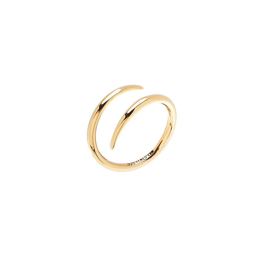 CU JEWELLERY LOOP RING GOLD