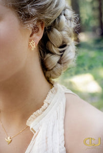 CU JEWELLERY PEACE NECKLACE GOLD